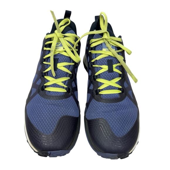 MERRELL Women's Siren 3 Ventilator Trail Hiking Shoes Purple-Blue/Lime Size 8 - Picture 3 of 14